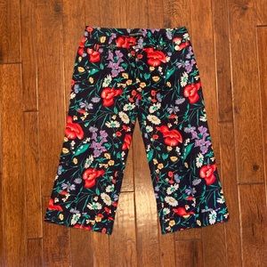 Dolce & Gabbana Cropped Floral Pants